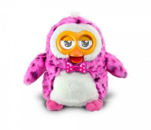Интерактивная игрушка сова Hibou Roze ― Интернет-магазин оригинальных подарков Tuk-i-tuk.ru