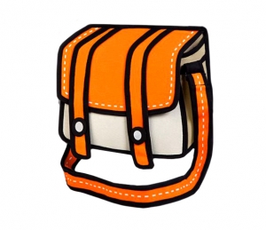 Комикс 3D сумка "OrangePost" 