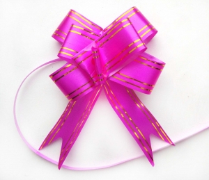 Розовая лента для создания банта 48х3 см. ― Интернет-магазин оригинальных подарков Tuk-i-tuk.ru