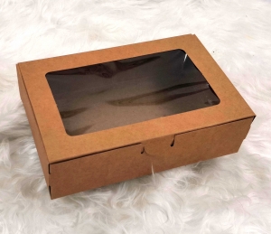 Коробка крафт 18 х 12 х 5 см.  ― Интернет-магазин оригинальных подарков Tuk-i-tuk.ru