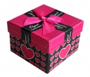 Подарочная коробка "Сердечки" Roze