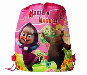 Детская сумка-рюкзак "Маша и медведь" №3 ― Интернет-магазин оригинальных подарков Tuk-i-tuk.ru