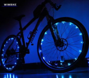 Светодиодная лента для велосипеда ― Интернет-магазин оригинальных подарков Tuk-i-tuk.ru