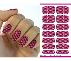 Водный слайдер для ногтей "Розовый орнамент" ― Интернет-магазин оригинальных подарков Tuk-i-tuk.ru