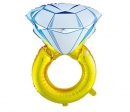 Большой шар "Кольцо с бриллиантом"  