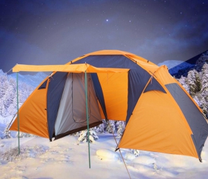 Палатка с тамбуром Trek Planet Toledo Twin 3 ― Интернет-магазин оригинальных подарков Tuk-i-tuk.ru