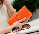 Оранжевый кошелек "Clasp" 