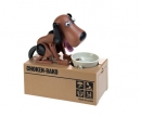Копилка коричневая голодная собака "Choken-Bako"