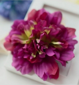 Заколка + брошь "Фиолетовый цветок"   ― Интернет-магазин оригинальных подарков Tuk-i-tuk.ru