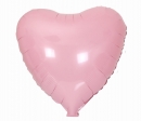 Шар "Розовое матовое сердце" 18 дюймов 