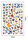 Стикер "Яркие бабочки" 