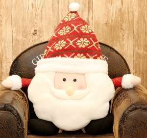 Новогодняя подушка-игрушка "Дед Мороз" ― Интернет-магазин оригинальных подарков Tuk-i-tuk.ru