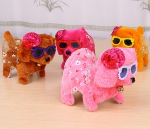 Маленькая ходячая собака в очках ― Интернет-магазин оригинальных подарков Tuk-i-tuk.ru
