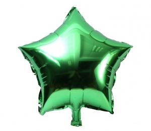 Шар "Зеленая звезда" 24 дюйма ― Интернет-магазин оригинальных подарков Tuk-i-tuk.ru