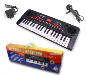 Детский синтезатор с микрофоном ― Интернет-магазин оригинальных подарков Tuk-i-tuk.ru