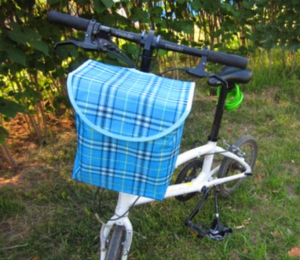 Сумка на руль велосипеда KVADRO BLUE ― Интернет-магазин оригинальных подарков Tuk-i-tuk.ru