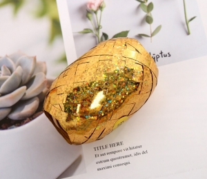 Моток золотой ленты 10 метров голограмма ― Интернет-магазин оригинальных подарков Tuk-i-tuk.ru