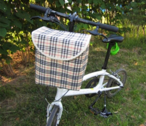 Сумка на руль велосипеда KVADRO CREAM ― Интернет-магазин оригинальных подарков Tuk-i-tuk.ru