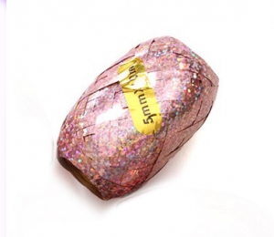 Моток ленты розовое золото голограмма 10 м ― Интернет-магазин оригинальных подарков Tuk-i-tuk.ru