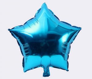 Шар "Голубая звезда" 18 дюймов ― Интернет-магазин оригинальных подарков Tuk-i-tuk.ru