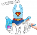 Костюм-раскраска "Супер герой" + карандаши