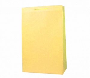 Подарочный пакет Yellow 34х26х8 см.  ― Интернет-магазин оригинальных подарков Tuk-i-tuk.ru
