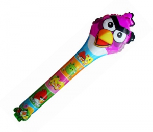 Шар молоток с погремушкой Angry Birds pink ― Интернет-магазин оригинальных подарков Tuk-i-tuk.ru