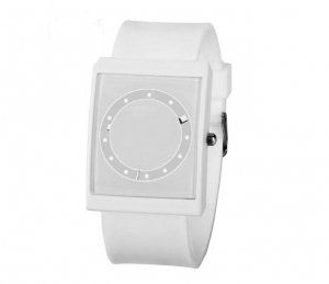 Наручные часы белые с белым циферблатом ― Интернет-магазин оригинальных подарков Tuk-i-tuk.ru