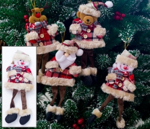 Игрушка на елку "Снеговик"    ― Интернет-магазин оригинальных подарков Tuk-i-tuk.ru