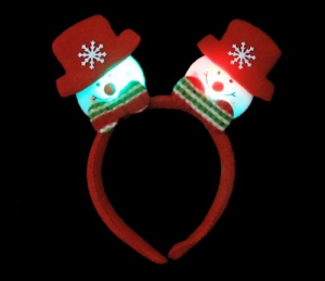 Несветящийся ободок "Снеговик" ― Интернет-магазин оригинальных подарков Tuk-i-tuk.ru