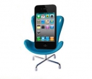 Подставка для телефона и мелочей "Кресло" BLUE