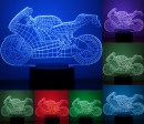 Ночник с 3D эффектом "Мотоцикл"   