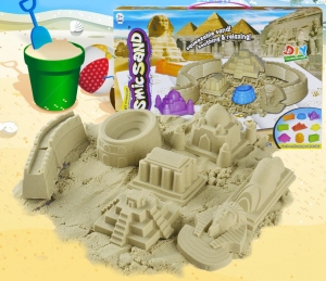Кинетический песок Cosmic Sand "Египет"  ― Интернет-магазин оригинальных подарков Tuk-i-tuk.ru