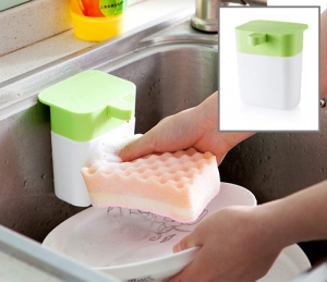 Дозатор средства для мытья посуды GREEN