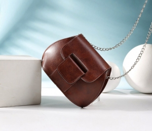 Женская коричневая сумочка "Flirt"   ― Интернет-магазин оригинальных подарков Tuk-i-tuk.ru