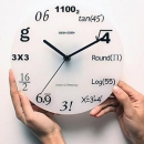 Настенные часы "Забавная математика"