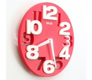 Настенные часы 3D-объем ROZE (круглые) ― Интернет-магазин оригинальных подарков Tuk-i-tuk.ru