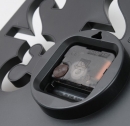 Настенные часы 3D-объем BLACK (квадратные)